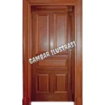 Kusen Pintu Kayu Jati