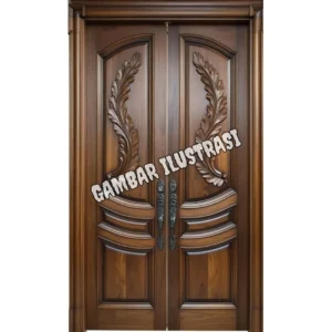 Daun Pintu Kayu Jati