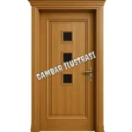 Kusen Pintu Kayu Kamper