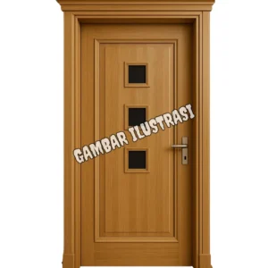 Kusen Pintu Kayu Kamper